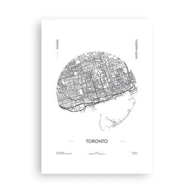 Póster - Anatomía de Toronto - 50x70 cm