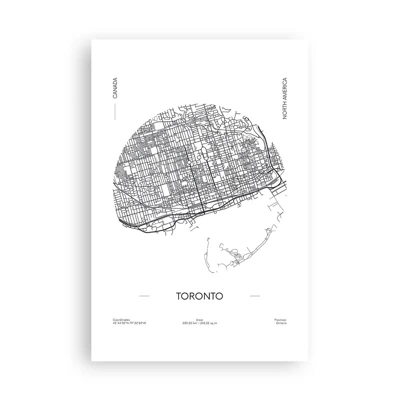 Póster - Anatomía de Toronto - 61x91 cm