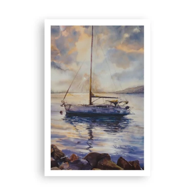 Póster - Atardecer en la bahía - 61x91 cm