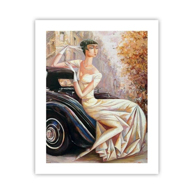 Póster - Elegancia retro - 40x50 cm