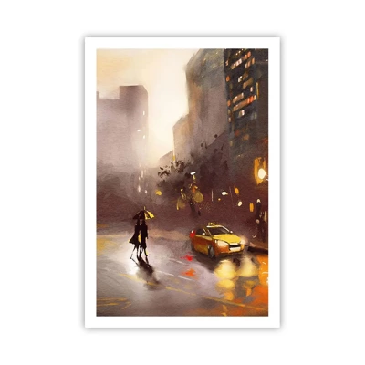 Póster - En las luces de Nueva York - 61x91 cm