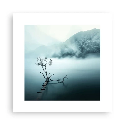 Póster - Fuera del agua y de la niebla - 30x30 cm