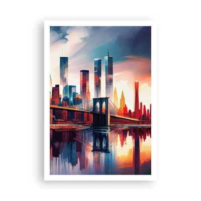 Póster - Nueva York siempre luce - 70x100 cm