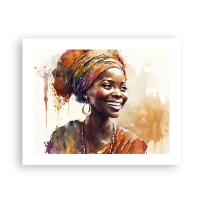 Póster - Reina africana - 50x40 cm