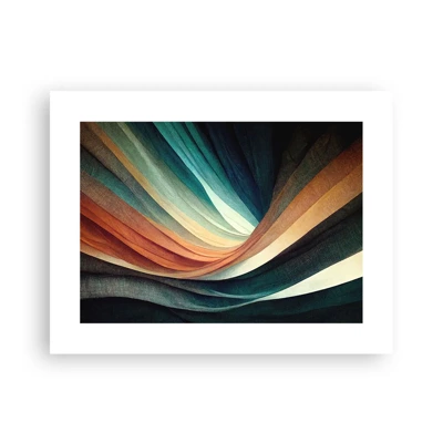 Póster - Tejido de colores - 40x30 cm