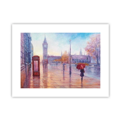 Póster - Un día de otoño en Londres - 40x30 cm