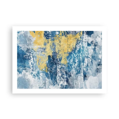 Póster - Una abstracción serena - 70x50 cm