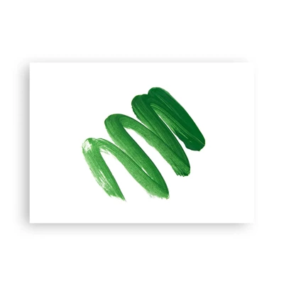 Póster - Una broma verde - 70x50 cm