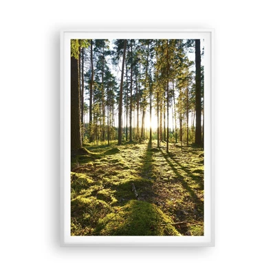 Póster en marco blanco - ...Más allá de los siete bosques - 70x100 cm