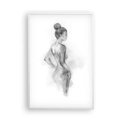 Póster en marco blanco - Tan hermosa como la pintura - 61x91 cm