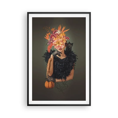 Póster en marco negro - Hechizo de bruja - 61x91 cm