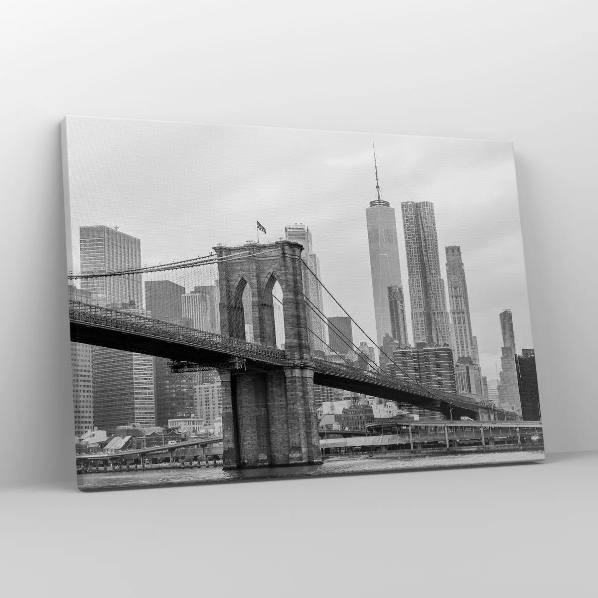 murando Cuadro en Lienzo New York 100x50 cm Impresión de 5 Piezas Material  Tejido no Tejido Impresión Artística Imagen Gráfica Decoracion de Pared  city panorama Ciudad Abstracto 020111-27 : : Hogar y cocina