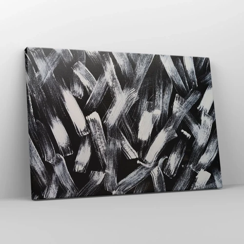 Cuadro sobre lienzo - Impresión de Imagen - Abstracción en el espíritu industrial - 70x50 cm