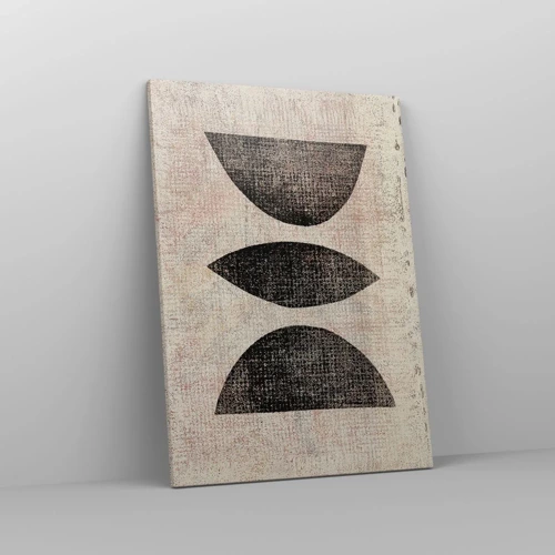 Cuadro sobre lienzo - Impresión de Imagen - Abstracción étnica - 50x70 cm