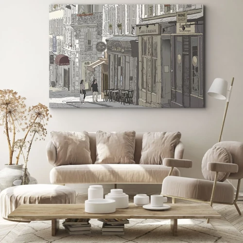 Cuadro sobre lienzo - Impresión de Imagen - Alegrías urbanas - 100x70 cm