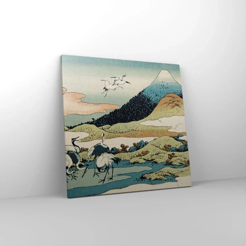 Cuadro sobre lienzo - Impresión de Imagen - Alma japonesa - 60x60 cm
