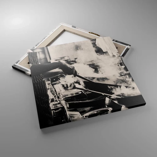 Cuadro sobre lienzo - Impresión de Imagen - Alquimia de sabores - 50x50 cm