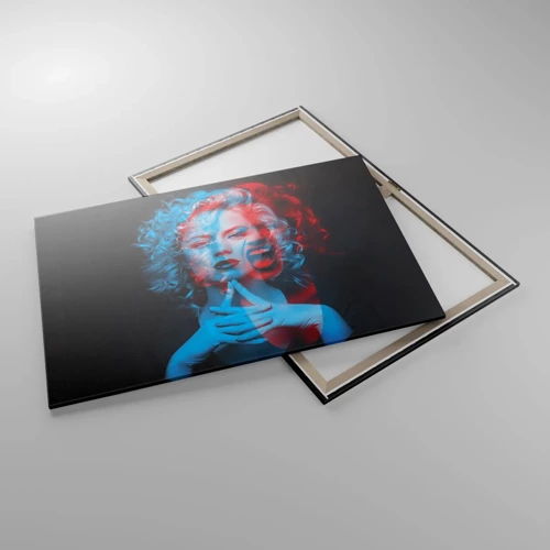 Cuadro sobre lienzo - Impresión de Imagen - Alter ego - 100x70 cm