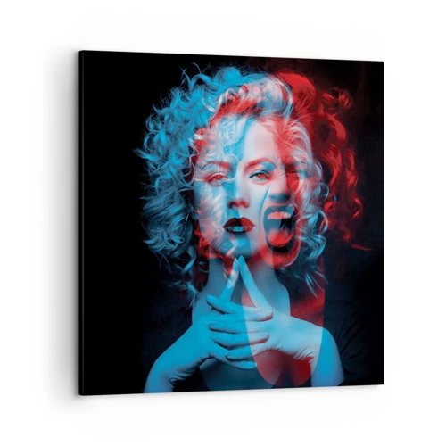 Cuadro sobre lienzo - Impresión de Imagen - Alter ego - 50x50 cm