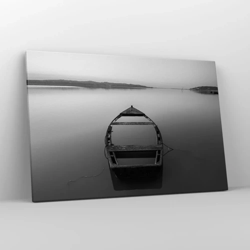 Cuadro sobre lienzo - Impresión de Imagen - Anhelo y melancolía - 120x80 cm