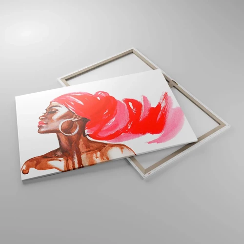 Cuadro sobre lienzo - Impresión de Imagen - Aroma que te hace sentir - 100x70 cm
