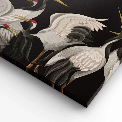 Cuadro sobre lienzo - Impresión de Imagen - Asuntos de aves - 55x100 cm