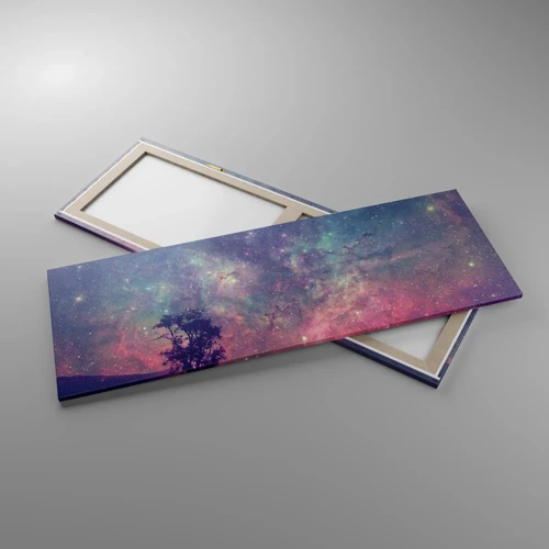 Cuadro sobre lienzo - Impresión de Imagen - Bajo un cielo mágico - 140x50 cm