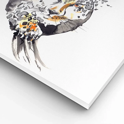 Cuadro sobre lienzo - Impresión de Imagen - Belleza depredadora - 70x50 cm