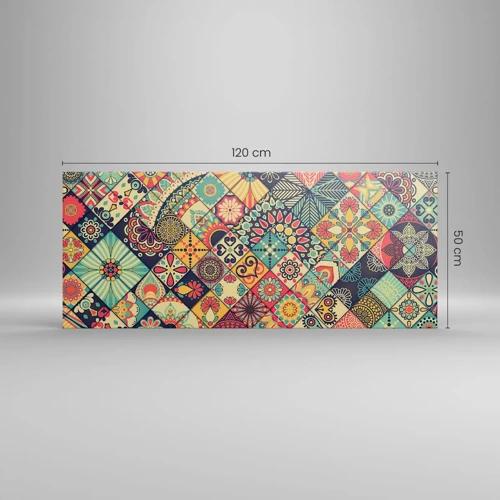 Cuadro sobre lienzo - Impresión de Imagen - Clima marroquí - 120x50 cm
