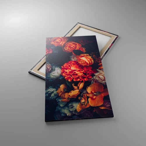 Cuadro sobre lienzo - Impresión de Imagen - Como los maestros holandeses - 55x100 cm