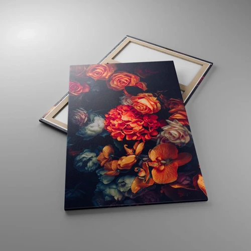 Cuadro sobre lienzo - Impresión de Imagen - Como los maestros holandeses - 80x120 cm