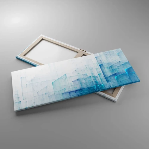 Cuadro sobre lienzo - Impresión de Imagen - Cómo se hizo el espacio - 100x40 cm