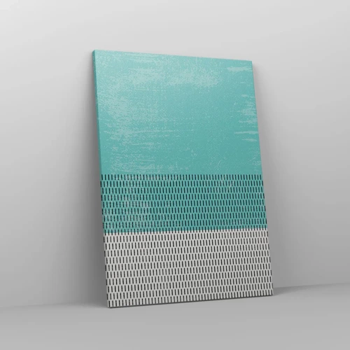Cuadro sobre lienzo - Impresión de Imagen - Composición equilibrada - 50x70 cm