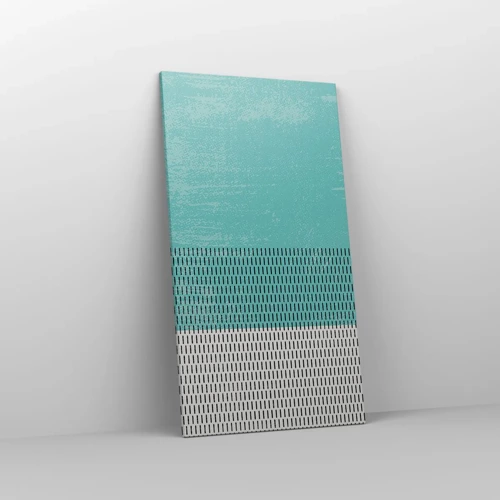 Cuadro sobre lienzo - Impresión de Imagen - Composición equilibrada - 55x100 cm