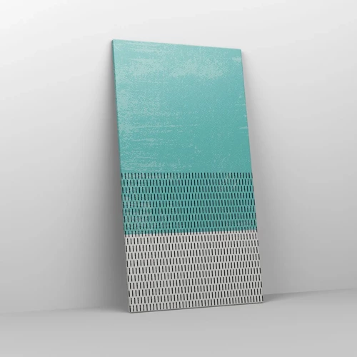 Cuadro sobre lienzo - Impresión de Imagen - Composición equilibrada - 65x120 cm