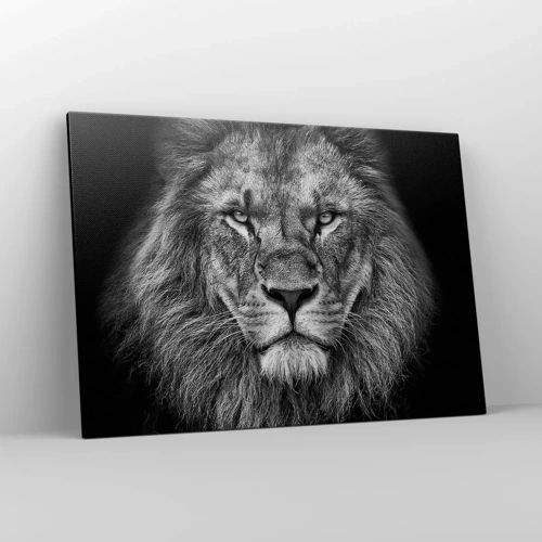 Cuadro sobre lienzo - Impresión de Imagen - Con el atuendo de la coronación - 100x70 cm
