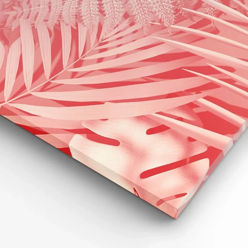 Cuadro sobre lienzo - Impresión de Imagen - Concepto rosa - 45x80 cm