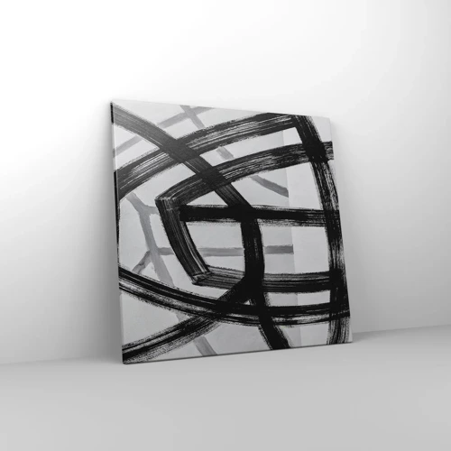 Cuadro sobre lienzo - Impresión de Imagen - Construir profundidad - 50x50 cm