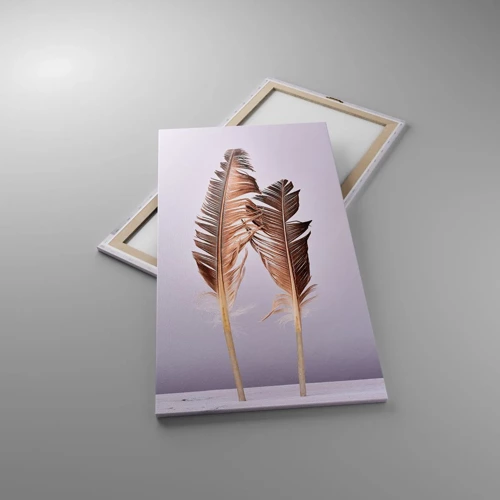Cuadro sobre lienzo - Impresión de Imagen - Contra la nada - 65x120 cm