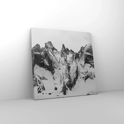 Cuadro sobre lienzo - Impresión de Imagen - Cresta amenazante - 40x40 cm