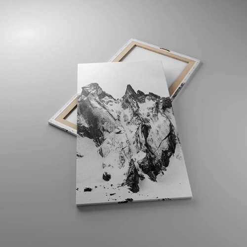 Cuadro sobre lienzo - Impresión de Imagen - Cresta amenazante - 55x100 cm