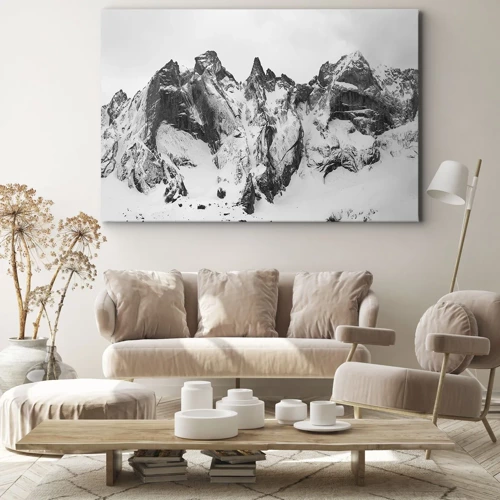 Cuadro sobre lienzo - Impresión de Imagen - Cresta amenazante - 70x50 cm