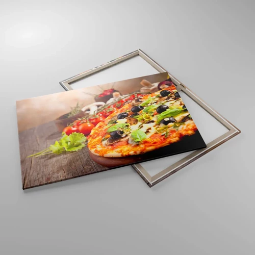Cuadro sobre lienzo - Impresión de Imagen - De ingredientes puros - 100x70 cm