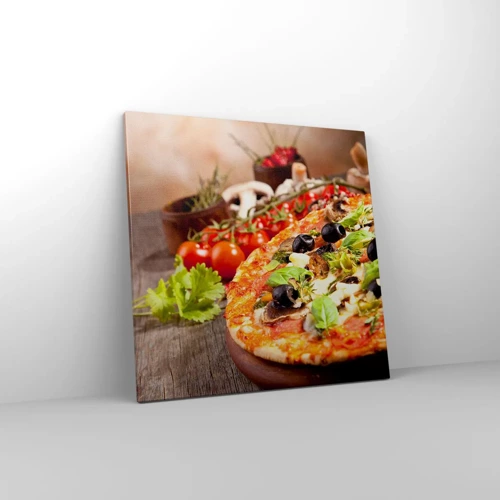 Cuadro sobre lienzo - Impresión de Imagen - De ingredientes puros - 60x60 cm