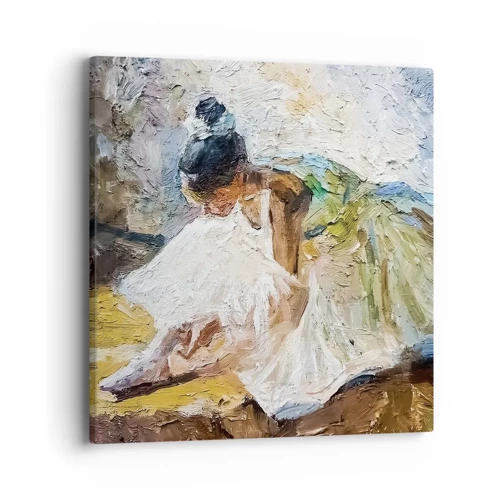 Cuadro sobre lienzo - Impresión de Imagen - De un cuadro de Degas - 40x40 cm