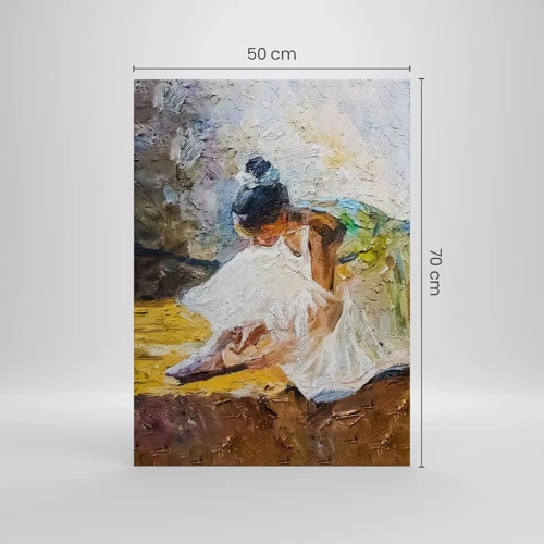 Cuadro sobre lienzo - Impresión de Imagen - De un cuadro de Degas - 50x70 cm