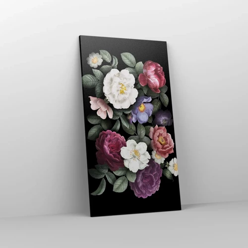 Cuadro sobre lienzo - Impresión de Imagen - De un jardín inglés - 55x100 cm