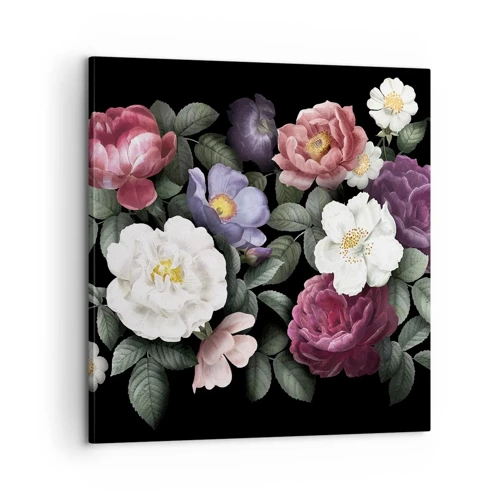 Cuadro sobre lienzo - Impresión de Imagen - De un jardín inglés - 60x60 cm
