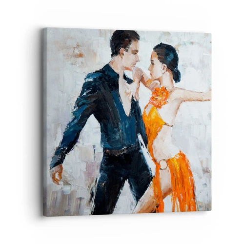 Cuadro sobre lienzo - Impresión de Imagen - Dirty dancing - 30x30 cm