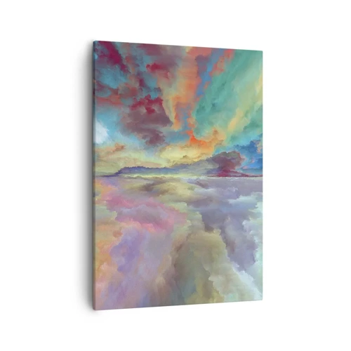 Cuadro sobre lienzo - Impresión de Imagen - Dos cielos - 50x70 cm